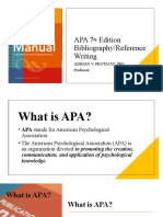 APA Referencing 7th Edition