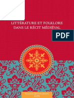 Littérature Et Folklore Dans Le Récit Médiéval PDF