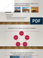 Oil and Gas Field Development Lifecycle Process Assignment