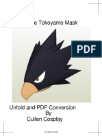 Fumikage Tokoyamo Mask: 1/9 (Row1 Col1)