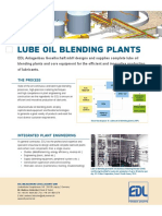 Lube Oil Blending Plant