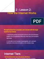 Module 2 - Lesson 2 How The Internet Works