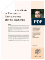 Auditoria de Frecuencias