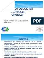 Protocolo Sondaje - Vesical