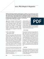 Adaptacion Fisiologica Cardiorespiratoria Del Embarazo PDF