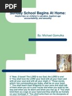 Sunday School Begins at Home, For Parents