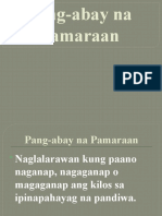 Pang-Abay Na Pamaraan