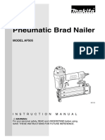Pneumatic Brad Nailer: Model Af505