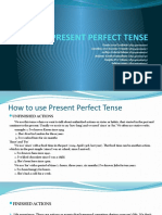 Present Perfect Tense