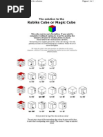 Rubiks cube solution