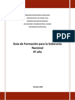 Guia Formacion para La Soberania Nacional