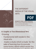 The Different Media of The Visual Arts