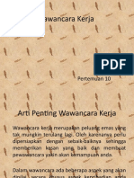 Wawancara Kerja