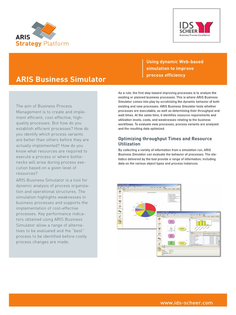 Aris Business Simulator Using Dynamic Web Based Simulation To Improve