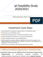 Financial Feasibility Study 2020/2021: Theoretical Part