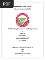 Karan-Advanced Machining Process PDF