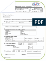 LT Application Form PDF