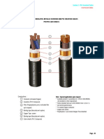 PVC Insulated Unarmoured Cable Specifications