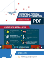 Penerapan K3 Di Masa New Normal