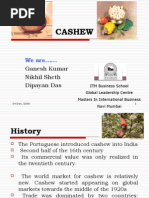 Download Cashew Project Report by Ganesh Kumar SN483654 doc pdf