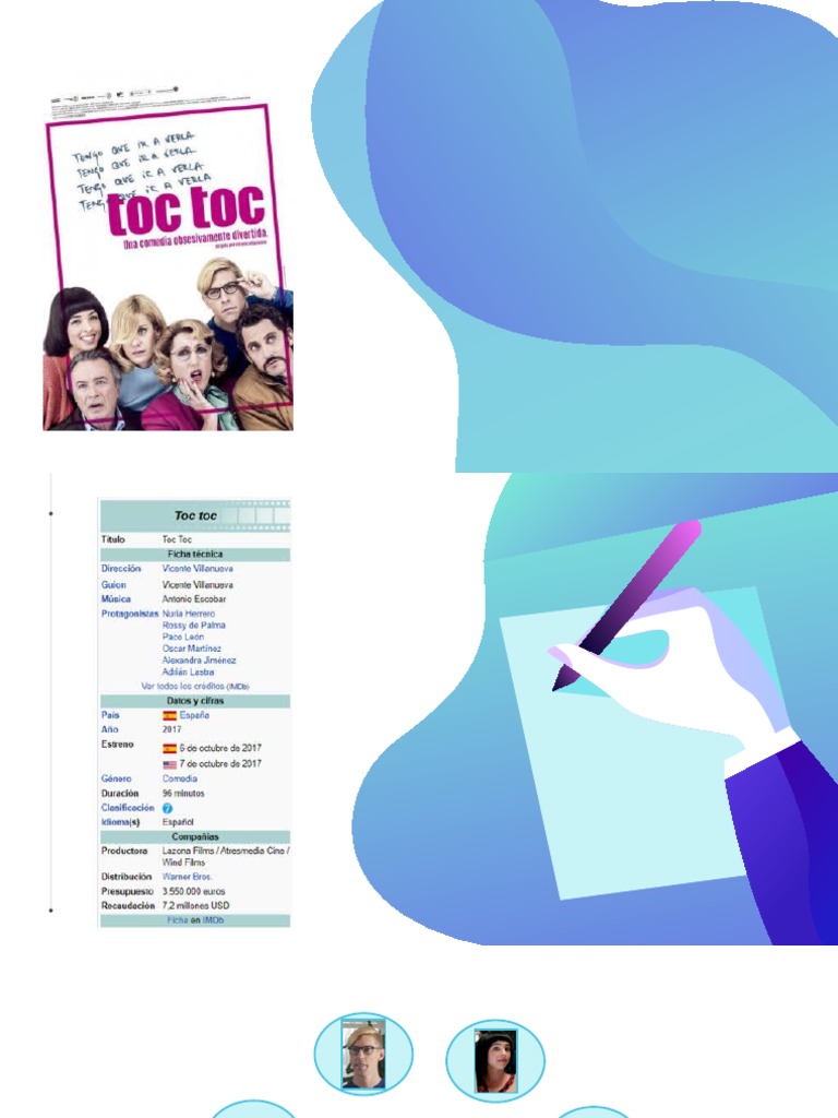 Toc Toc | PDF | Desorden obsesivo compulsivo | Síndrome de Tourette