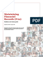 FA2 Syllabus and Study Guide 2020-21 FINAL PDF