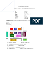 Prepositions of Location