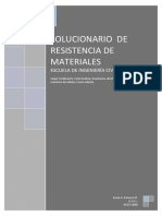 Solucionario de Resistencia de Materiale