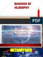 4 Branches of Philosophy PDF