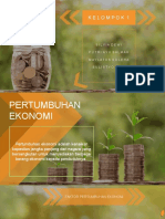 Pertumbuhan Ekonomi Kelompok 1