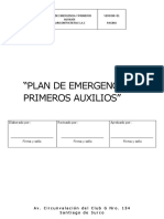 Plan de Emergencia y Primeros Auxilios Lari.