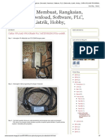 Belajar, Cara, Membuat, Rangkaian, Skematik, Download, Software, PLC, Elektronika, Listrik, Hobby, - CARA UPLOAD PROGRAM PLC MITSUBISHI FX0-20MR