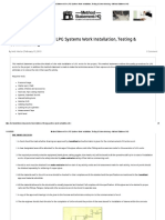 Method Statement For LPG Systems Work Installation, Testing & Commissioning - Method Statement HQ