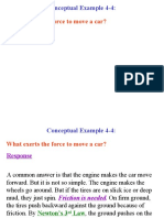 What Exerts The Force To Move A Car?: Conceptual Example 4-4