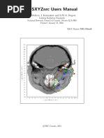 Dosxyznrc Users Manual: B. Walters, I. Kawrakow and D.W.O. Rogers