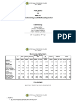 Final Requirement in Research Design