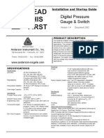 Read This First: Digital Pressure Gauge & Switch