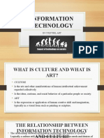 Information Technology in Culture