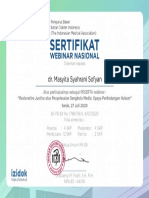 Webinar Nasional PB IDI - Izidok - Dr. Masyita Syahrani Sofyan