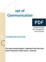 Concept of Communication PDF