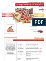 Choosing The Right Toppings For Your Pizza: Developed and Published by