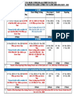 UG Schedule For Online Counseling 2020 PDF