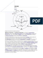 Spherical Astronomy: Jump To Navigation Jump To Search