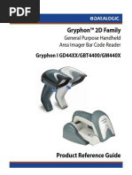 Datalogic Gryphon GD4400 Product Reference Guide