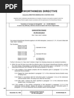 Airworthiness Directive: Released by Direction Generale de L'Aviation Civile