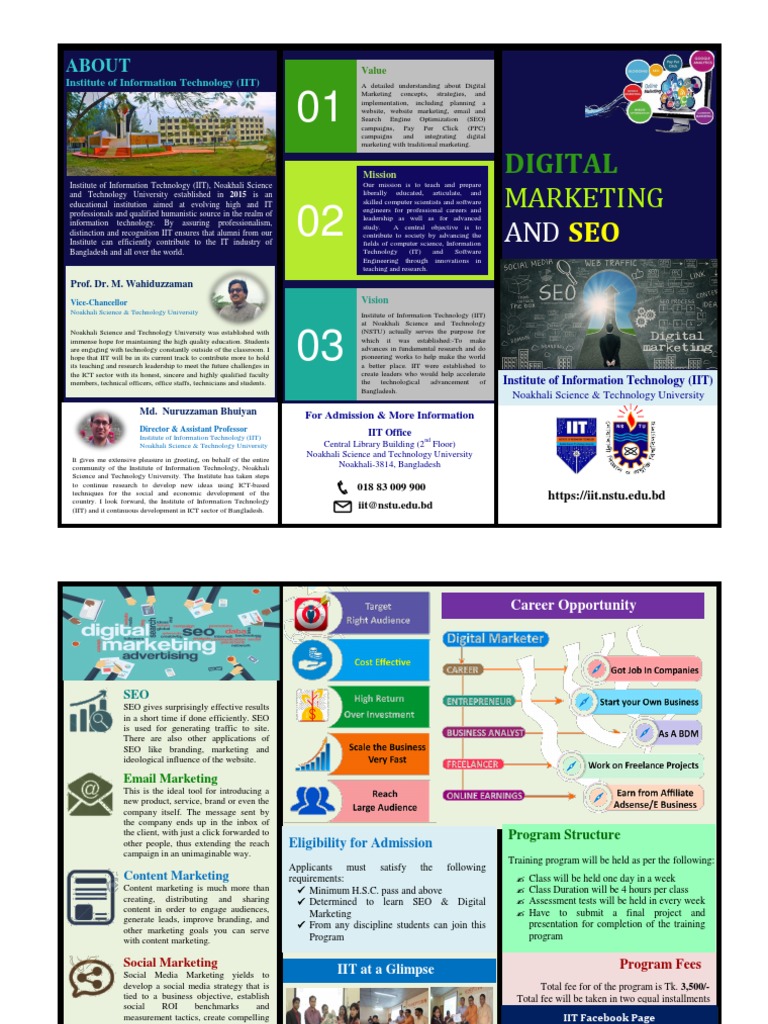 DM - SEO Brochure | PDF | Search Engine Optimization | Marketing