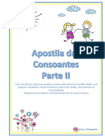 Apostila Consoantes 2