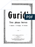 GURIDI - 3 Piezas Breves