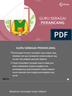 GURU SEBAGAI PERANCANG