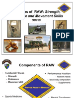 Principles of RAW Training